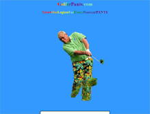 Tablet Screenshot of golferpants.com
